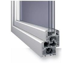 perfil cristal y  pvc